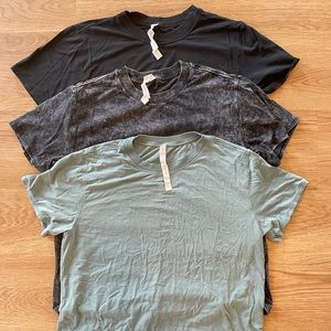 Set of 3 lululemon all your tees